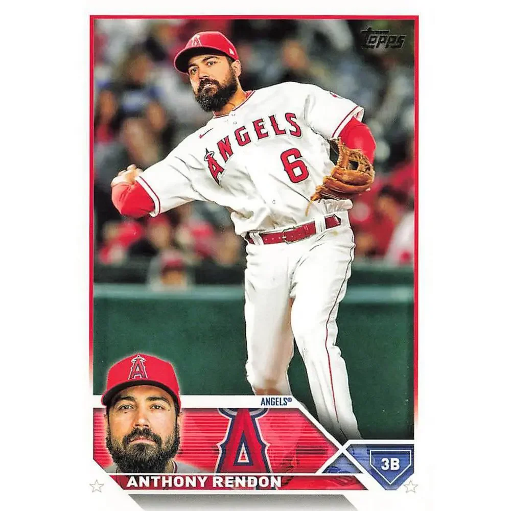 2023 Topps Anthony Rendon #640 Los Angeles Angels